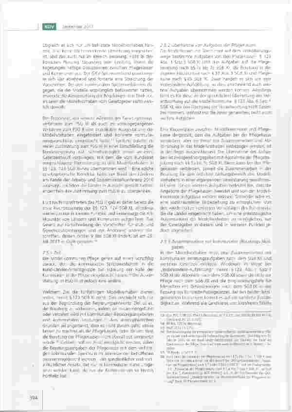 Vorschauseite 4: Pflegestärkungsgesetz III verfehlt Stärkung der Kommunen