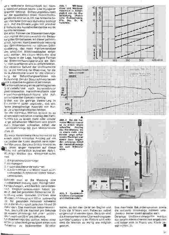 Vorschauseite 4: Urologie 13. Folge: Cystometrie und Messung des Harnröhrendruckprofils