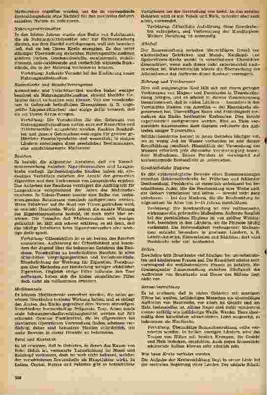 Vorschauseite 2: Verhütung von Krebs