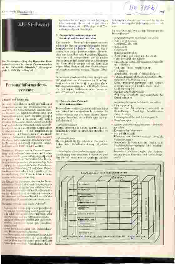 Vorschauseite 1: Personalinformationssysteme