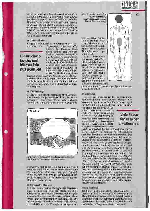 Vorschauseite 3: Dekubitus-Therapie Teil 1: Wesentliche Aspekte und Dokumentation