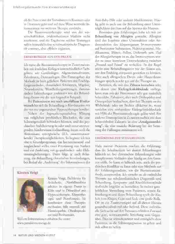 Vorschauseite 2: Die Bioresonanztherapie