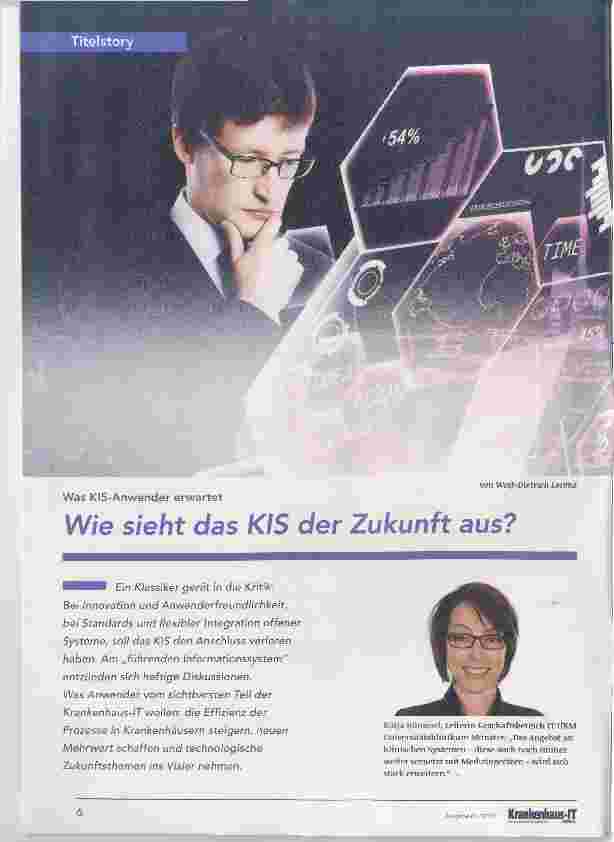 Vorschauseite 1: Wie sieht das KIS der Zukunft aus?