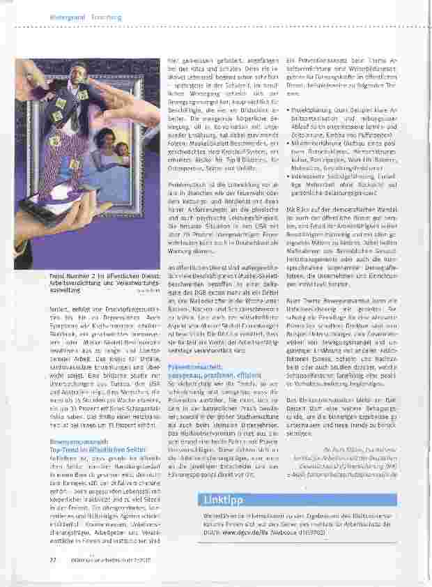 Vorschauseite 3: Prävention 4.0 mit dem Risikoobservatorium
