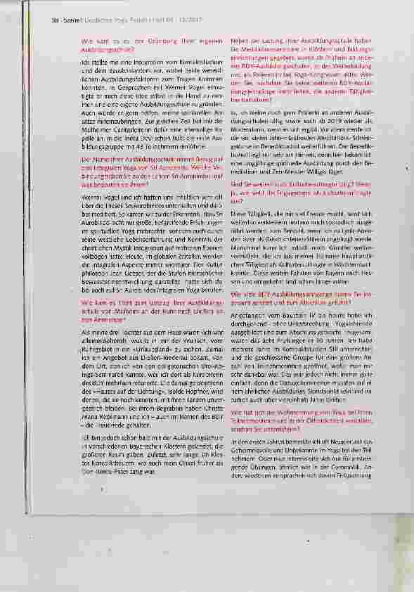 Vorschauseite 3: Interview mit Roswitha Maria Gerwin