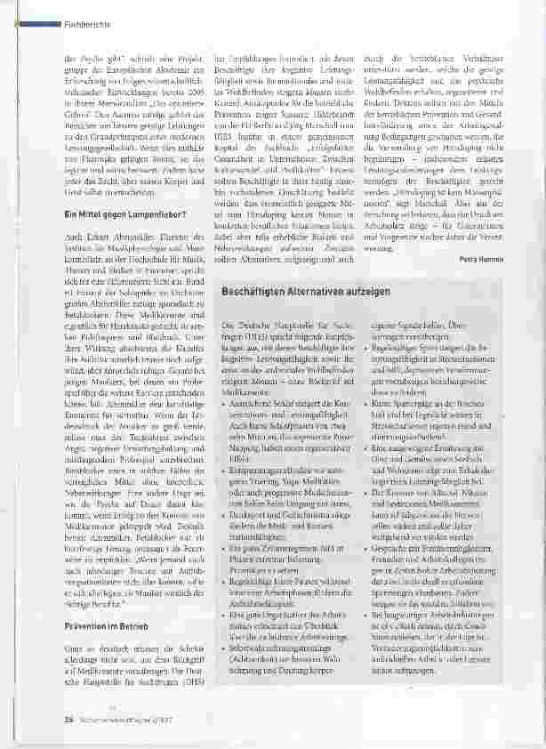 Vorschauseite 3: Doping für Gehirn und Psyche
