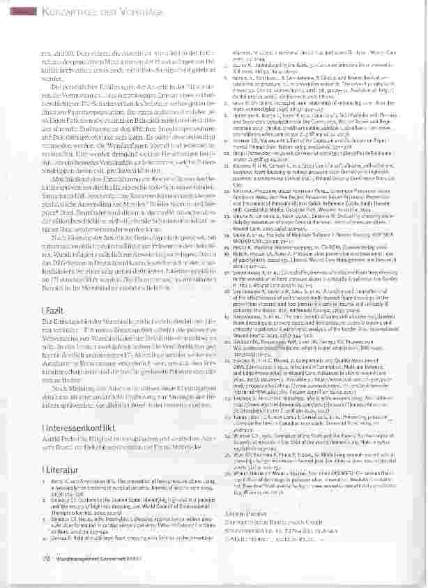 Vorschauseite 4: Präventive Klebung die Wundauflage im Transformationsprozess