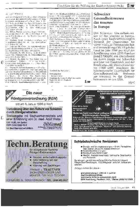 Vorschauseite 3: Checkliste für die Prüfung der Krankenhausapotheke