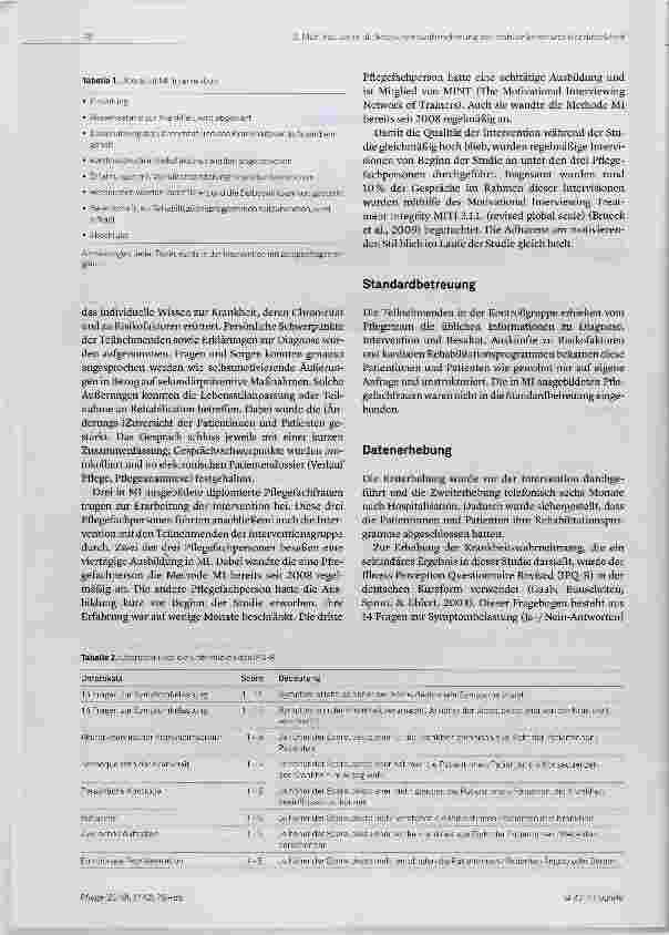Vorschauseite 4: Auswirkung motivierender Gesprächsführung auf die Krankheitswahrnehmung bei stabiler koronarer Herzkrankheit