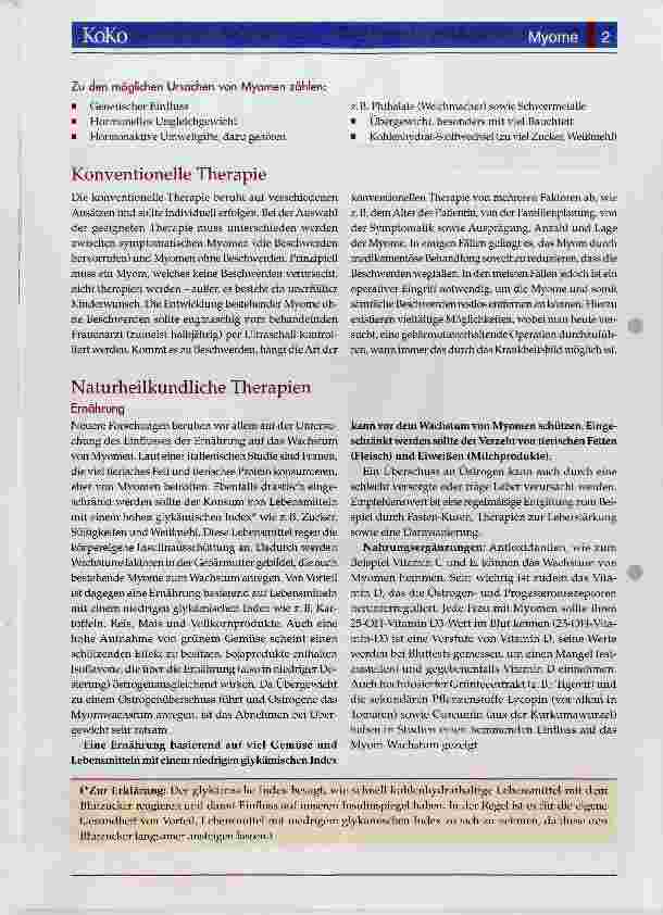 Vorschauseite 2: Myome (Uterus myomatosus)