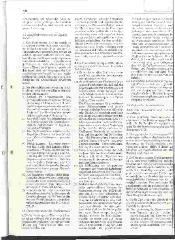 Vorschauseite 3: Berufsbezogenes und praxisorientiertes Studium erleichert den Berufseinstieg
