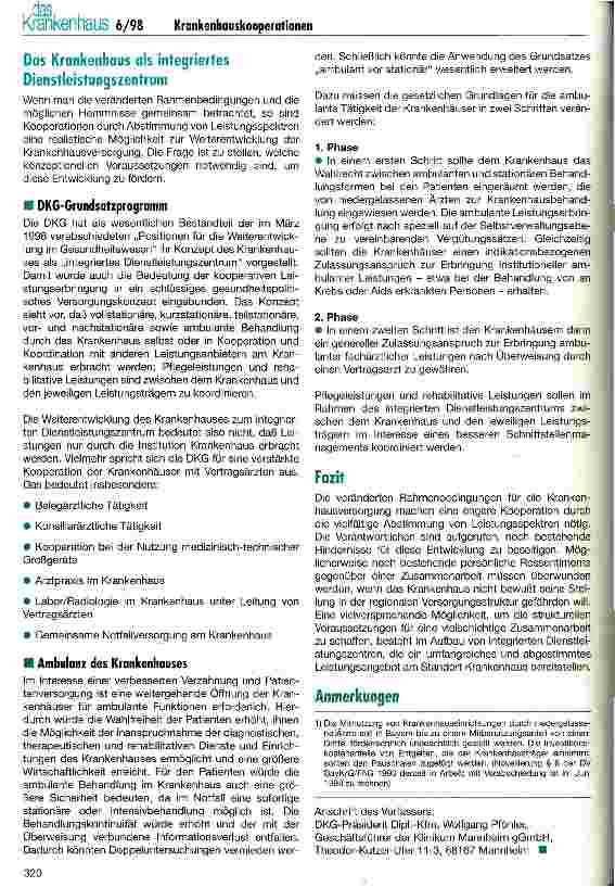 Vorschauseite 5: Kooperation durch Abstimmung von Leistungsspektren
