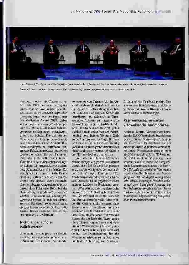 Vorschauseite 2: Digitale Revolution Redesign your hospital