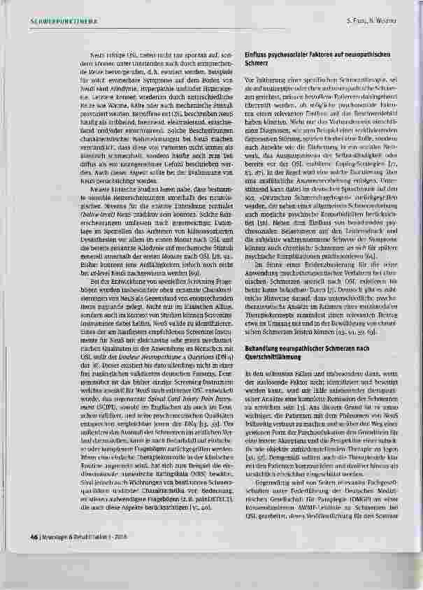 Vorschauseite 4: Neuropathische Schmerzen bei Querschnittlähmung - Klassifikation, Diagnostik und Therapie