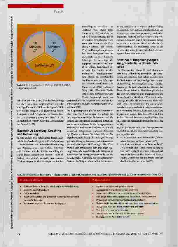Vorschauseite 3: Behandlung Coaching Umfeldanpassung