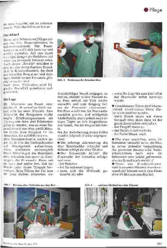 Vorschauseite 2: Brandschutzausbildung auf Station (Teil 1)