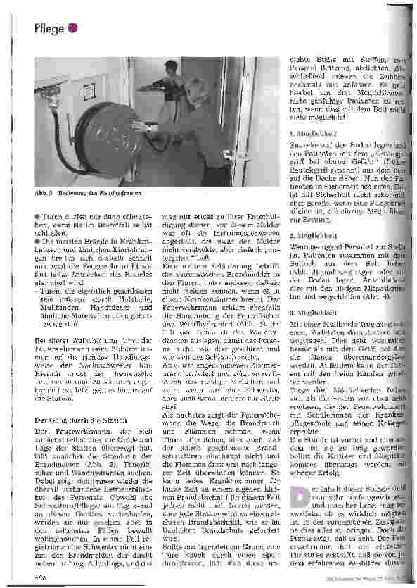 Vorschauseite 3: Brandschutzausbildung auf Station (Teil 1)