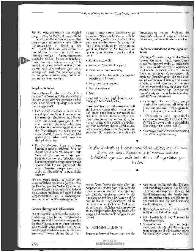 Vorschauseite 5: Case Management - Was bei der Implementierung zu beachten ist