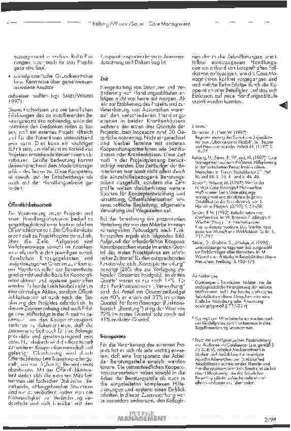 Vorschauseite 6: Case Management - Was bei der Implementierung zu beachten ist
