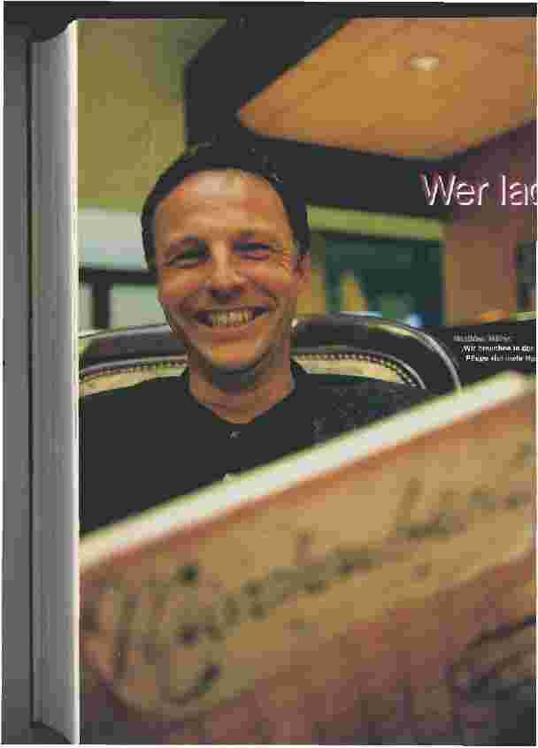 Vorschauseite 1: Wer lacht , leidet weniger
