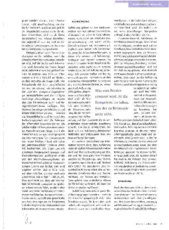 Vorschauseite 2: DER ERSTE SCHRITT ZUR BESSERUNG