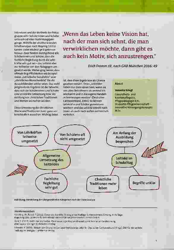 Vorschauseite 2: Christliches Leitbild ein Gütesiegel?