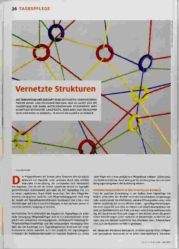 Vorschauseite 1: Vernetzte Strukturen