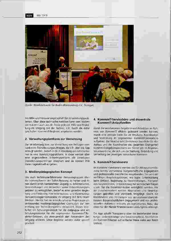 Vorschauseite 2: Digital im Stadtteil vernetzt das Projekt KommmiT, Kommunikation mit intelligenter Technik