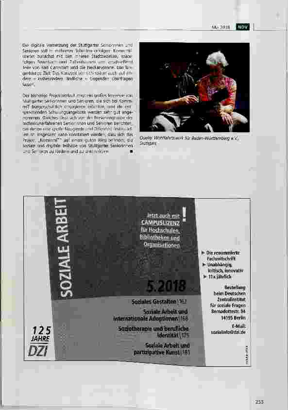 Vorschauseite 3: Digital im Stadtteil vernetzt das Projekt KommmiT, Kommunikation mit intelligenter Technik