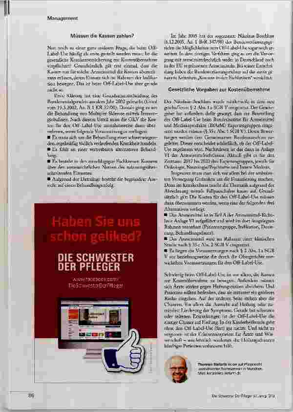 Vorschauseite 3: Off-Label-Use: Nicht ohne Risiko