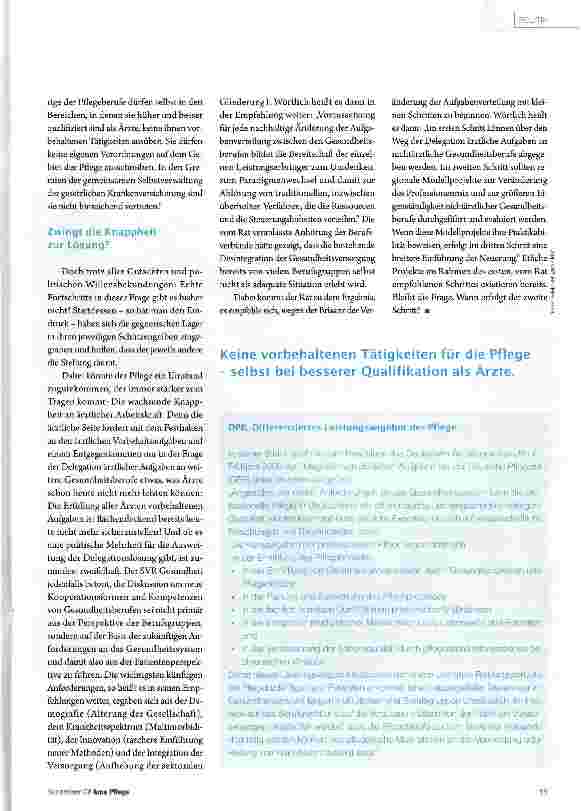 Vorschauseite 4: Wird die Schwester nie ein Doktor?