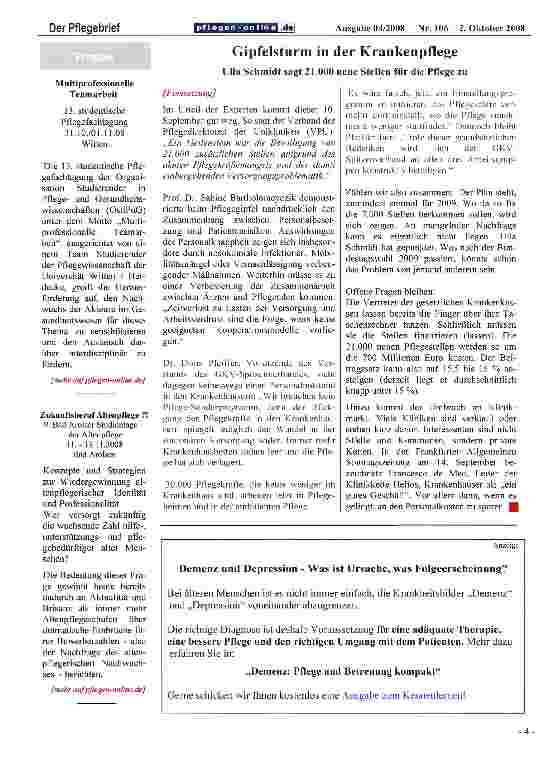 Vorschauseite 3: „Meine Rettung der Krankenhäuser