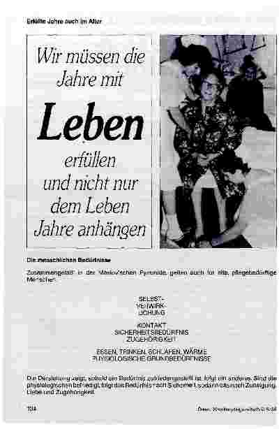 Vorschauseite 2: Der alte Mensch im Pflegeheim