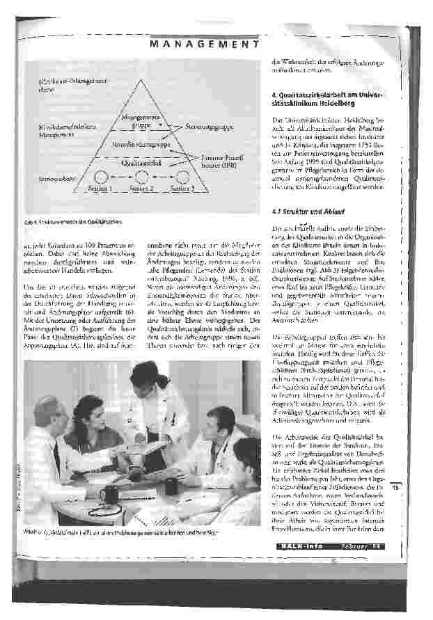 Vorschauseite 6: Arbeit in Qualitätszirkeln - ein Weg zur Sicherung der Pflegequalität (Durch eine spezielle Form der Gruppenarbeit können neue Handlungsspielräume in Krankenhäusern gewonnen werde…
