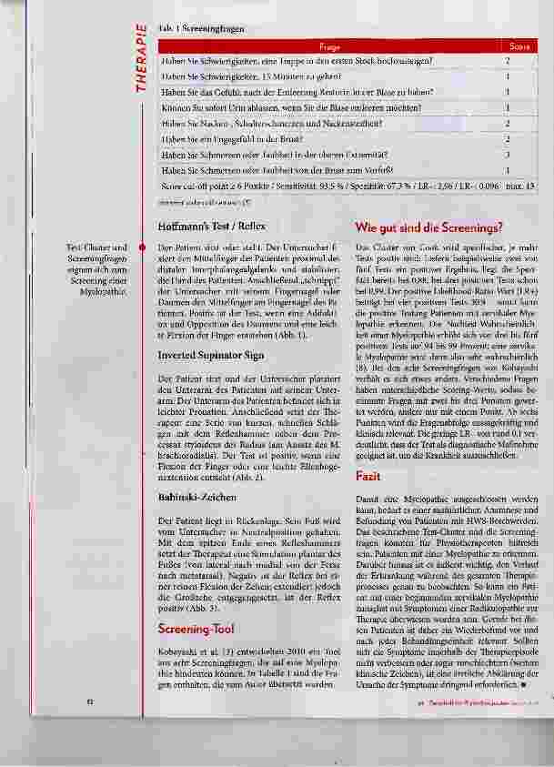 Vorschauseite 3: HWS-Beschwerden mit neurologischer Symptomatik
