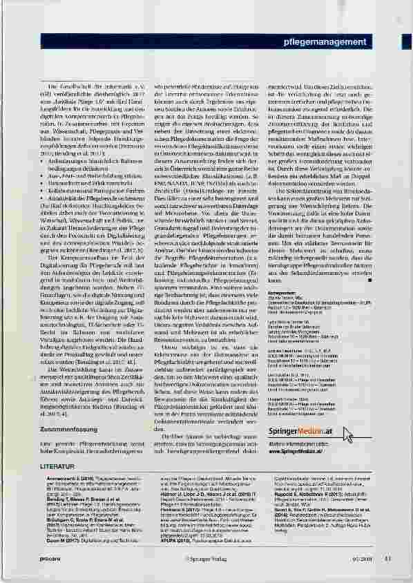 Vorschauseite 6: Pflegedokumentation und Datenmanagement