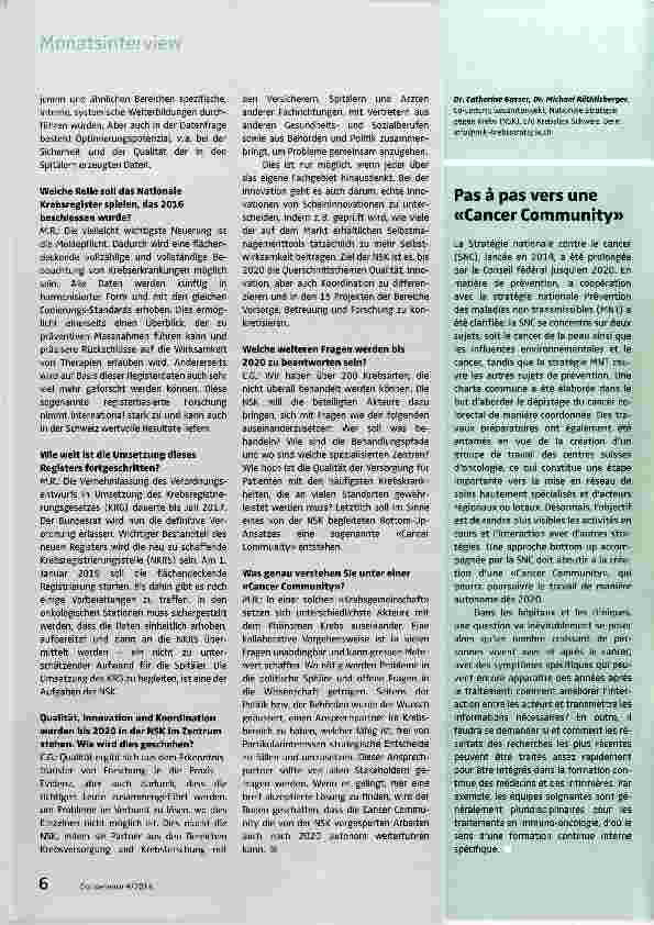 Vorschauseite 3: Jetzt startet die eigentliche Umsetzung