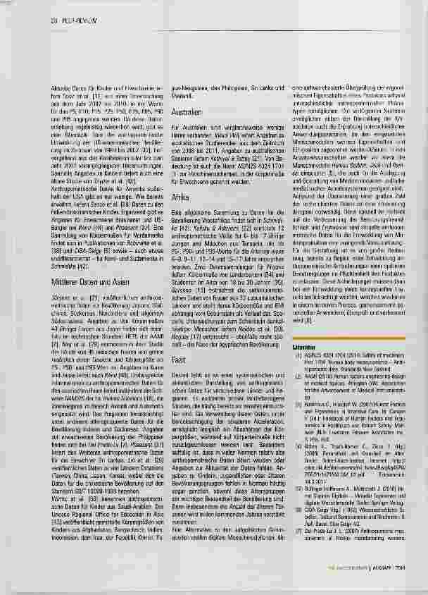 Vorschauseite 5: Anthropometrische Daten für Medizinprodukte