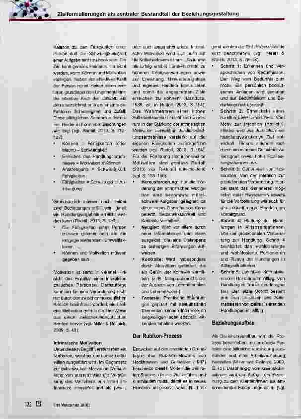 Vorschauseite 2: Zielformulierungen als zentraler Bestandteil der Beziehungsgestaltung