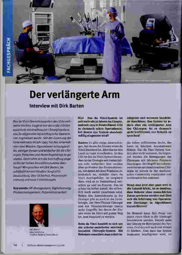 Vorschauseite 1: Der verlängerte Arm