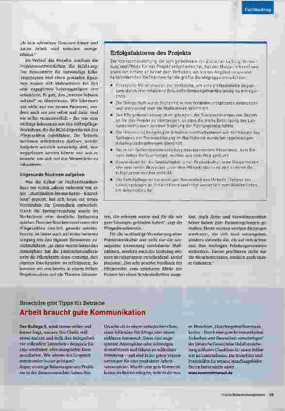 Vorschauseite 3: Regelmäßig auftanken stärkt die Gesundheit