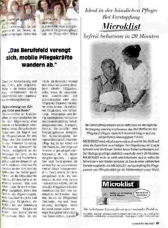 Vorschauseite 6: Pflege 98 - Die Zukunft gestalten 3. Pflege-Recht-Tag