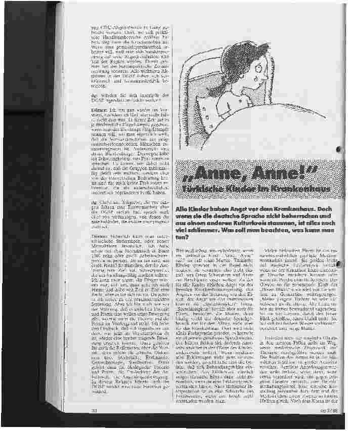 Vorschauseite 1: Anne, Anne! Türkische Kinder im Krankenhaus