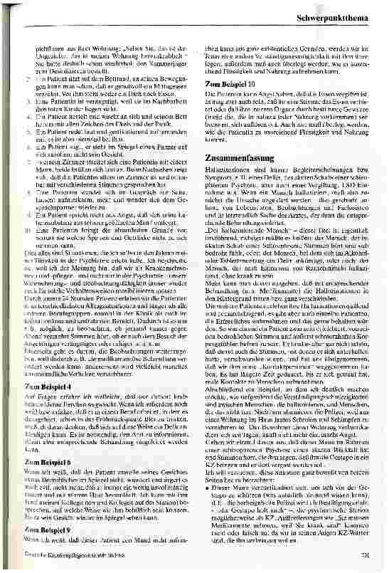 Vorschauseite 2: der halluzinierende Mensch