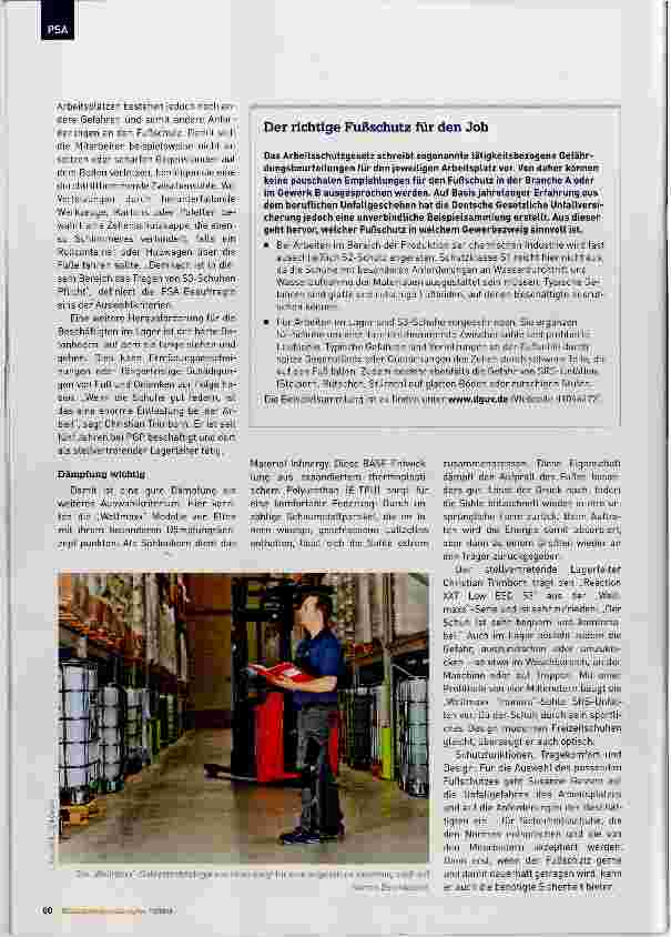 Vorschauseite 3: Sicheren Schrittes durch Produktion und Lager