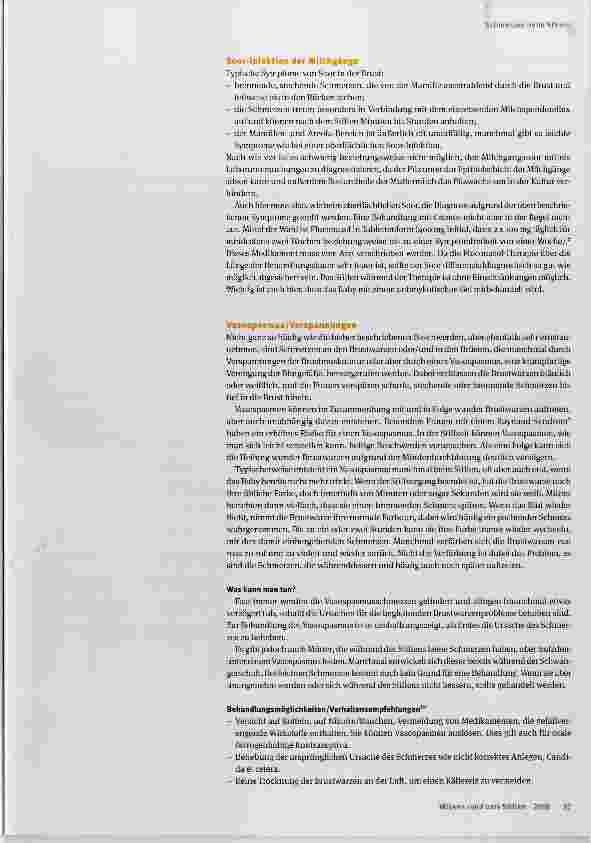 Vorschauseite 3: Schmerzen beim Stillen