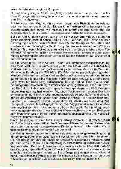Vorschauseite 5: Risikokinder- Früherkennung und Frühbehandlung entwicklungsgestörter und behinderter Säuglinge und Kleinkinder
