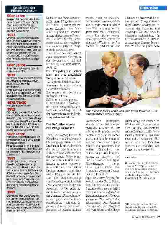 Vorschauseite 2: Was leisten Pflegediagnosen?