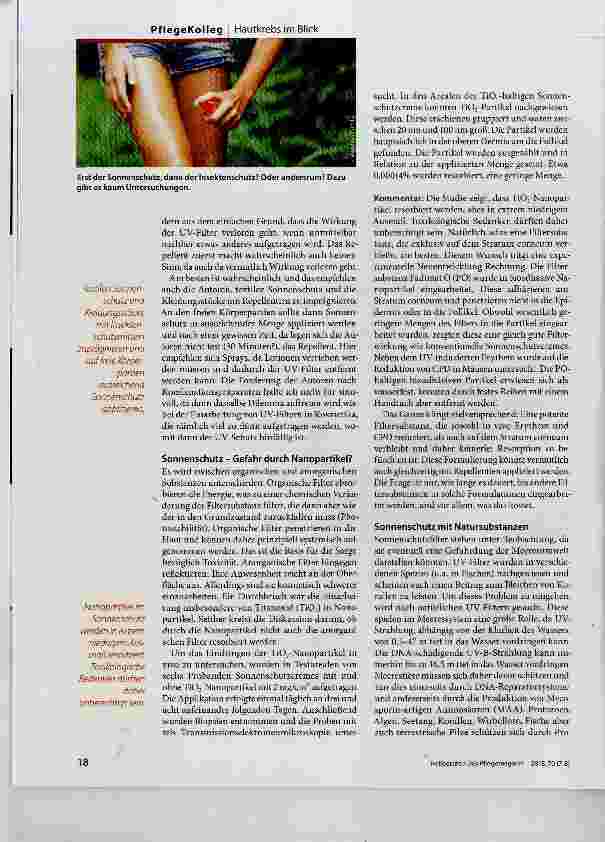 Vorschauseite 3: Update Sonnenschutz