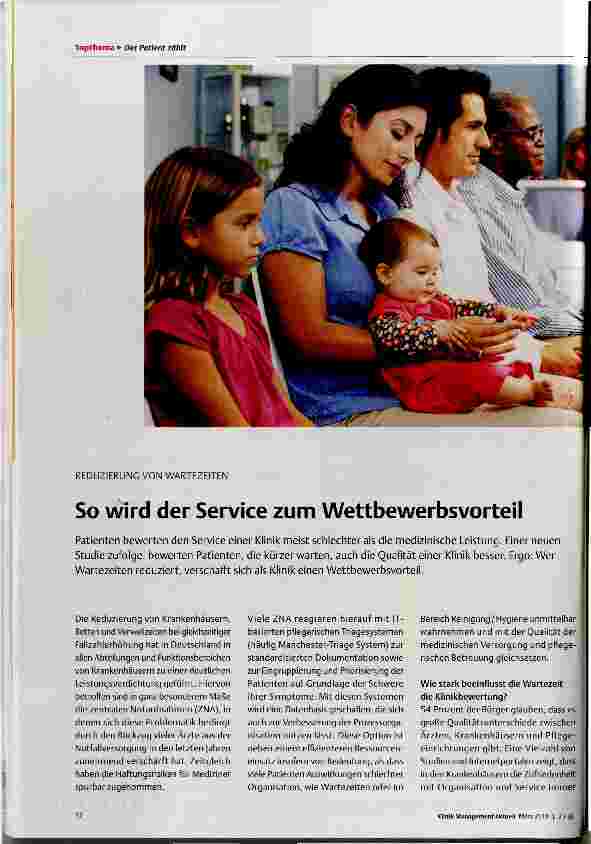 Vorschauseite 1: So wird der Service zum Wettbewerbsvorteil